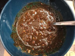 Marynata do mięsa - curry z warzywami