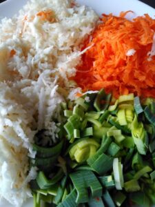 Starte warzywa do krupnika