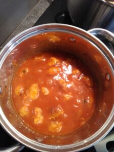 Klopsiki po koreańsku - sos