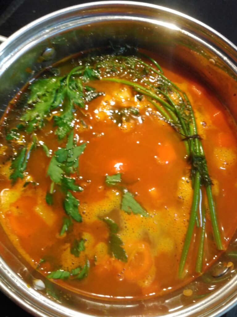 Zupa krem z czerwonej soczewicy - gotowanie