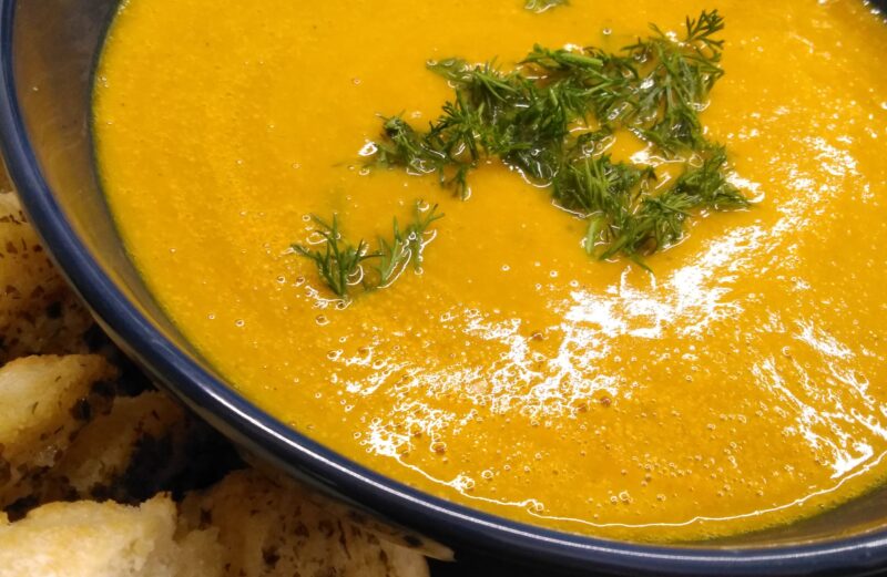 Zupa krem z czerwonej soczewicy