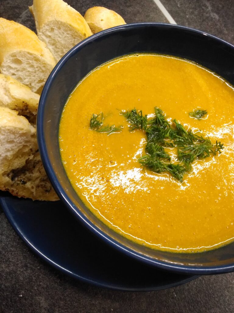 Zupa krem z czerwonej soczewicy