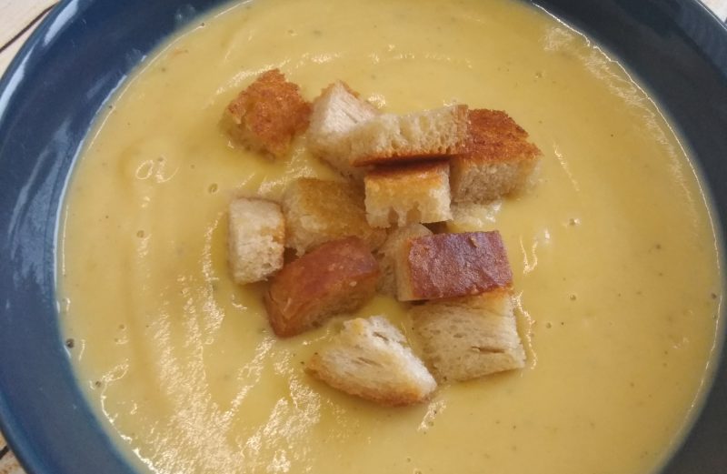 Zupa krem z białych warzyw