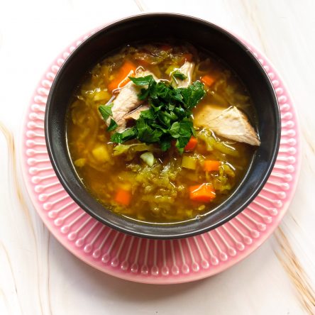 Rosyjska zupa ogórkowa