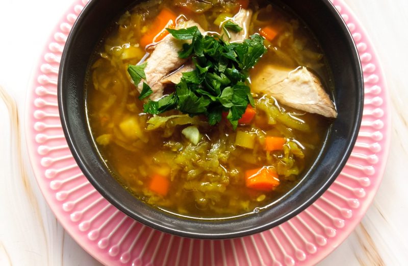 Rosyjska zupa ogórkowa