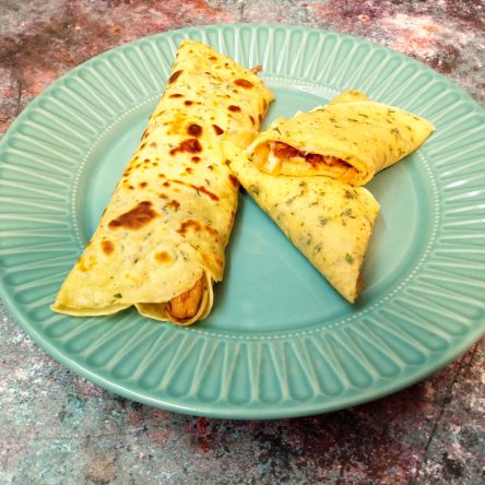 Wytrawne naleśniki z kurczakiem