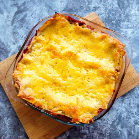 Lasagne z mięsem wołowym