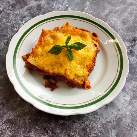 Lasagne z mięsem wołowym