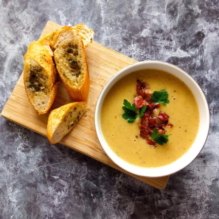 Krem ziemniaczano - porowy