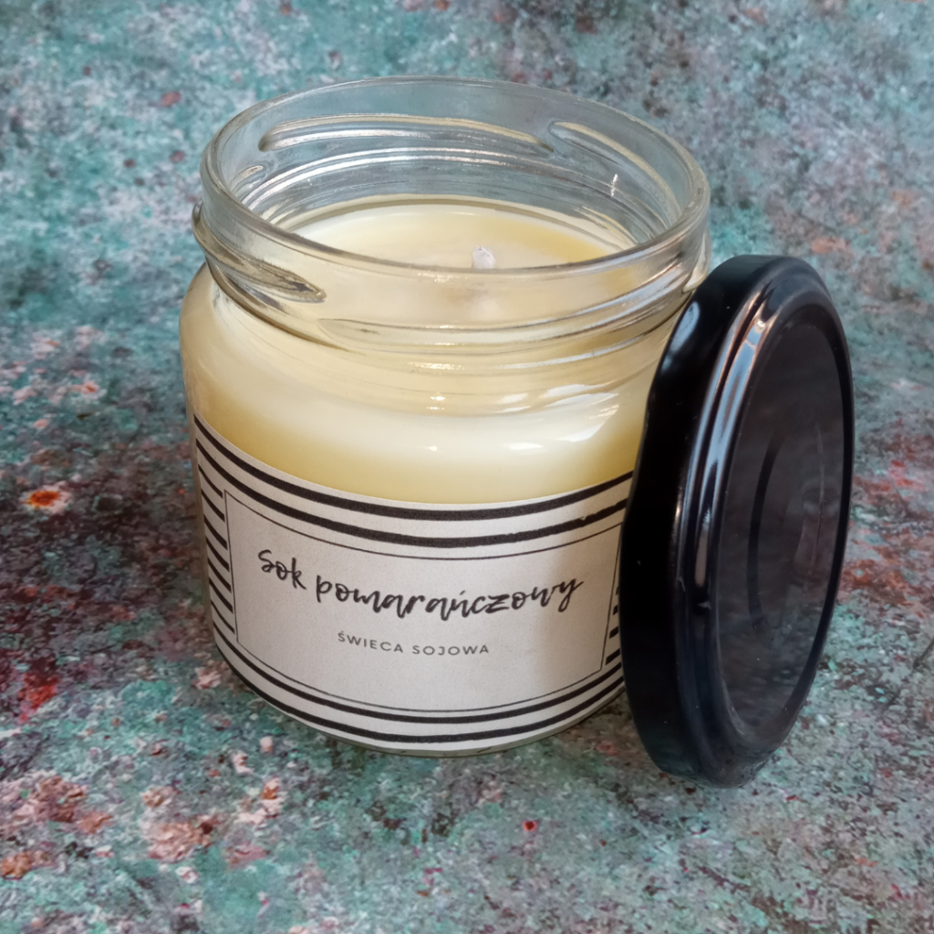 Przezroczysty mały słoik 180 ml